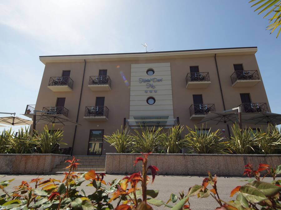 Fassade der Unterkunft