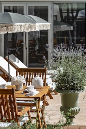 Terraza o patio. Maison des Ambassadeurs