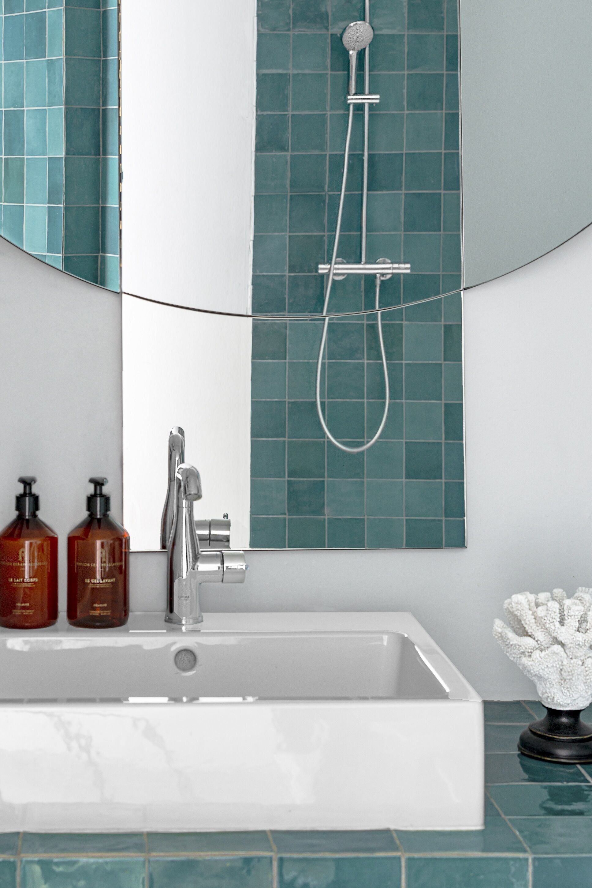 designer toiletries, hair dryer, bathrobes, slippers