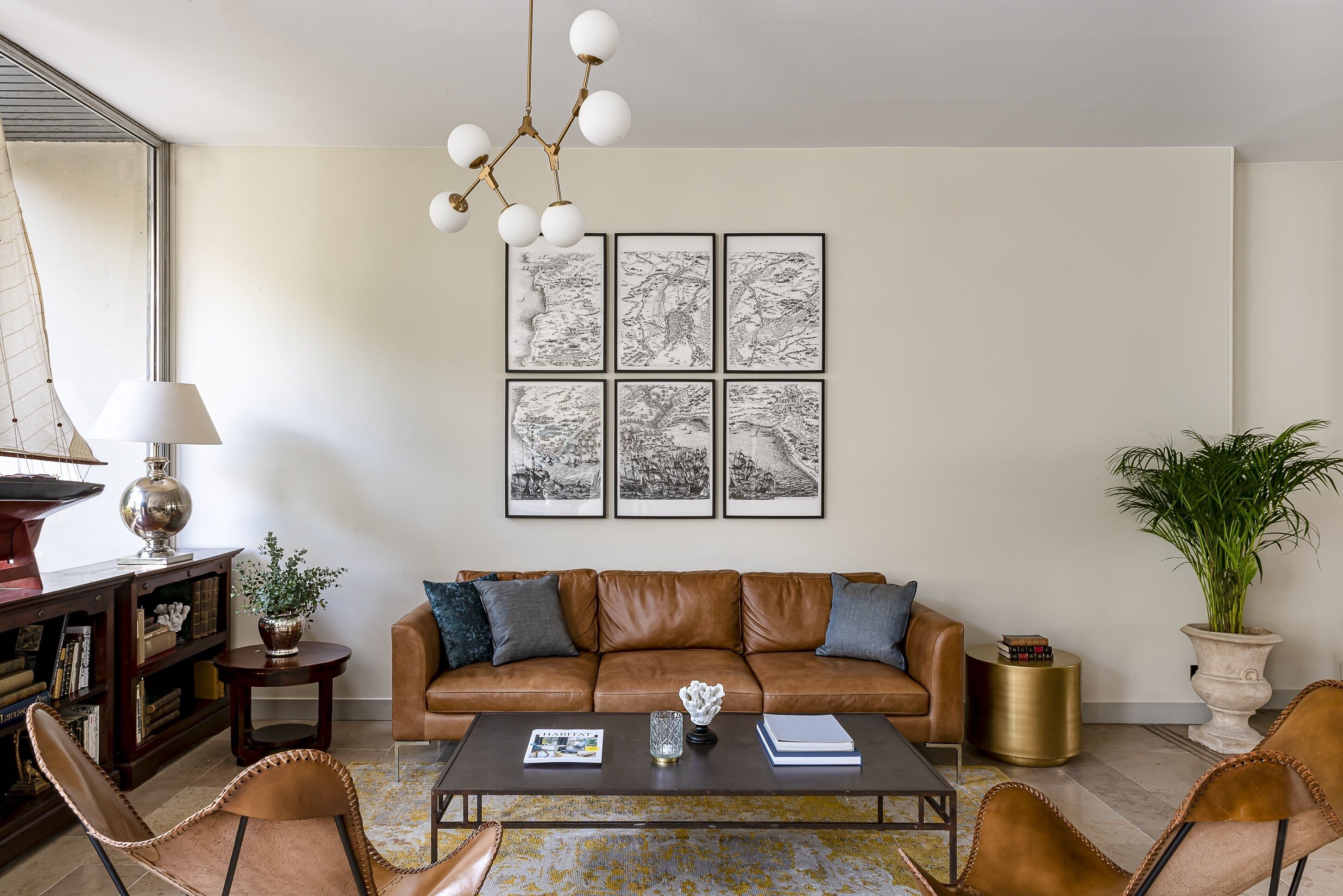 Siddeområde i lobbyen