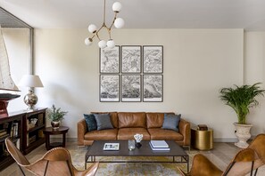 Sala de estar en el lobby