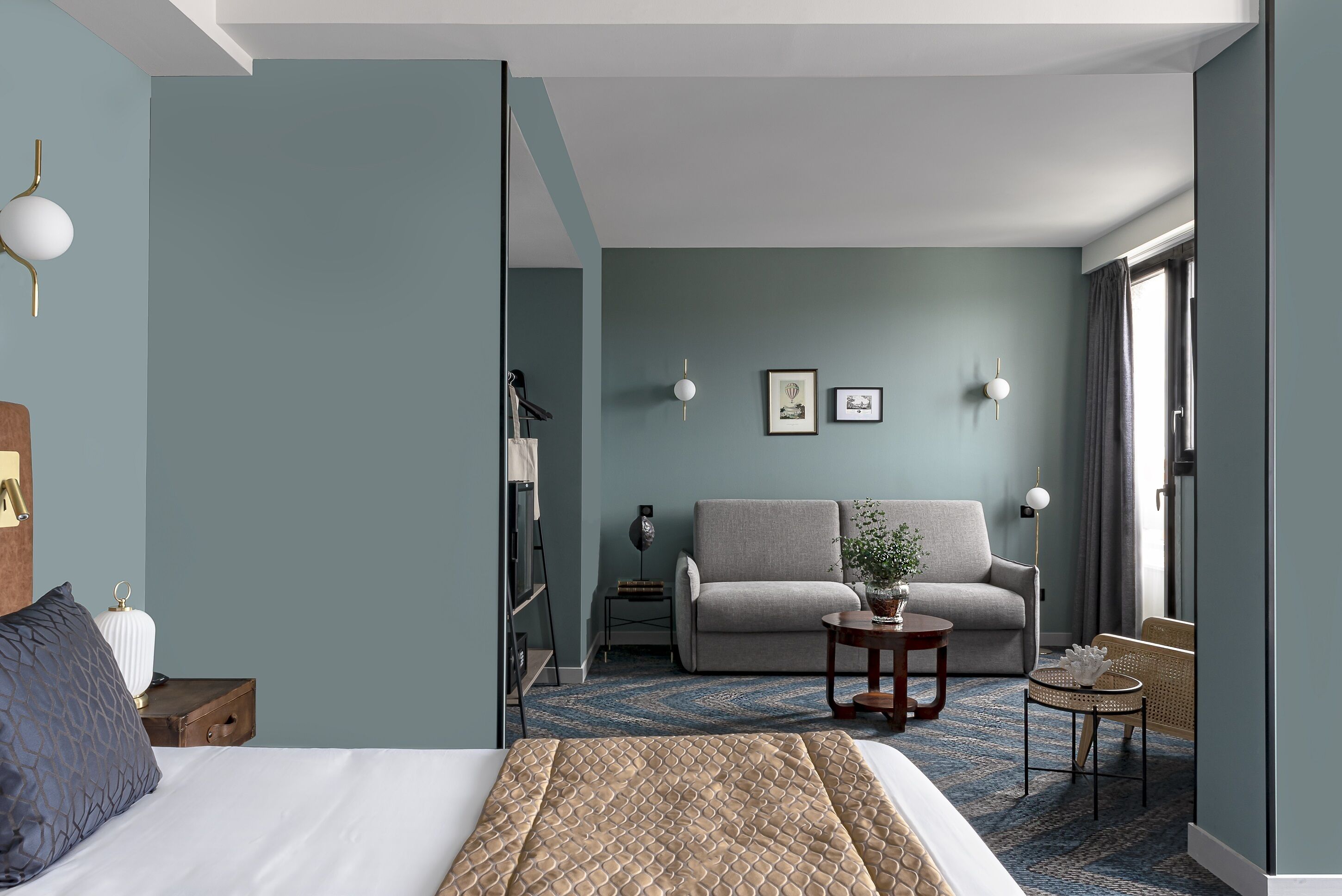 1 bedroom, frette italian sheets, premium bedding, minibar