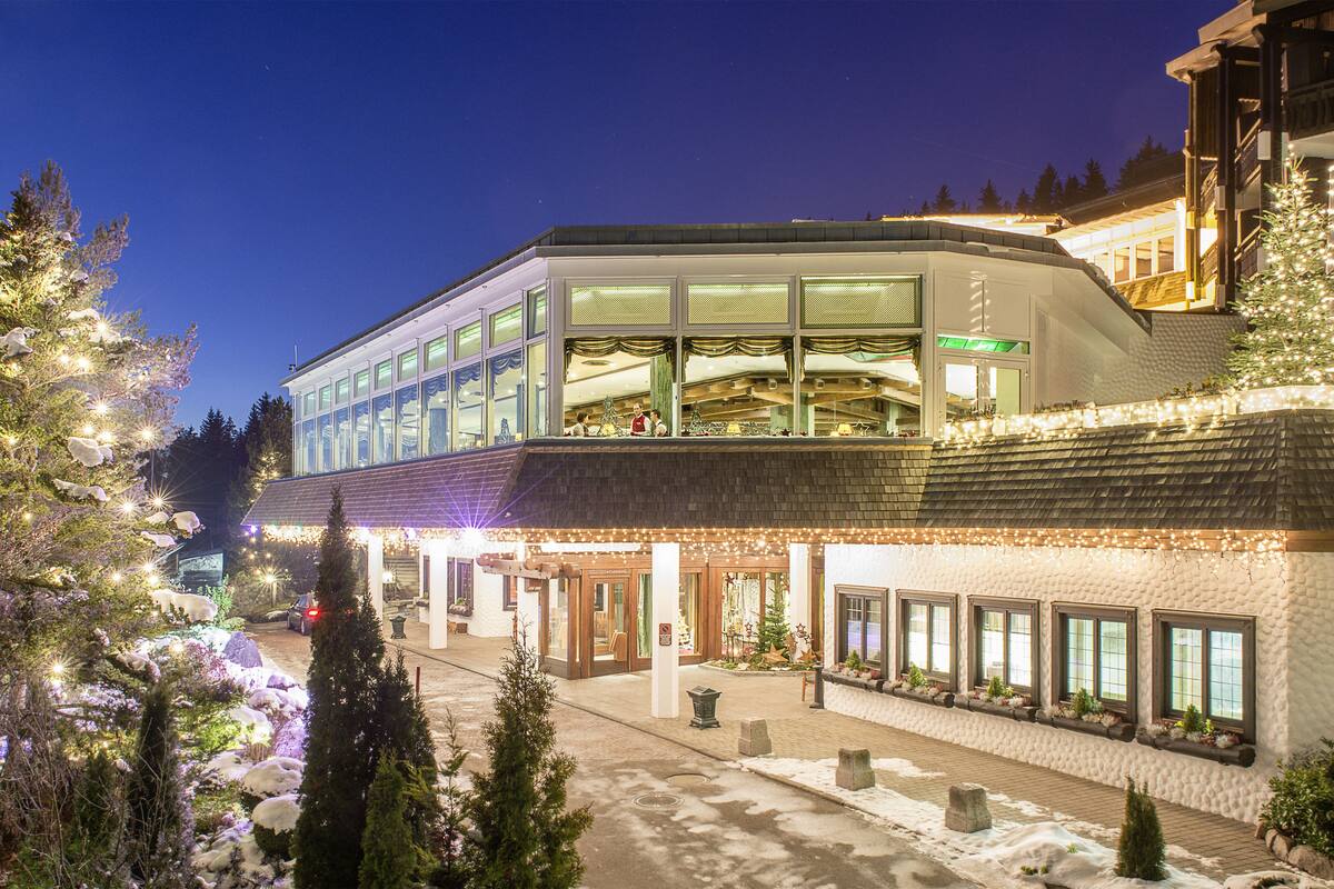 front of property – evening/night