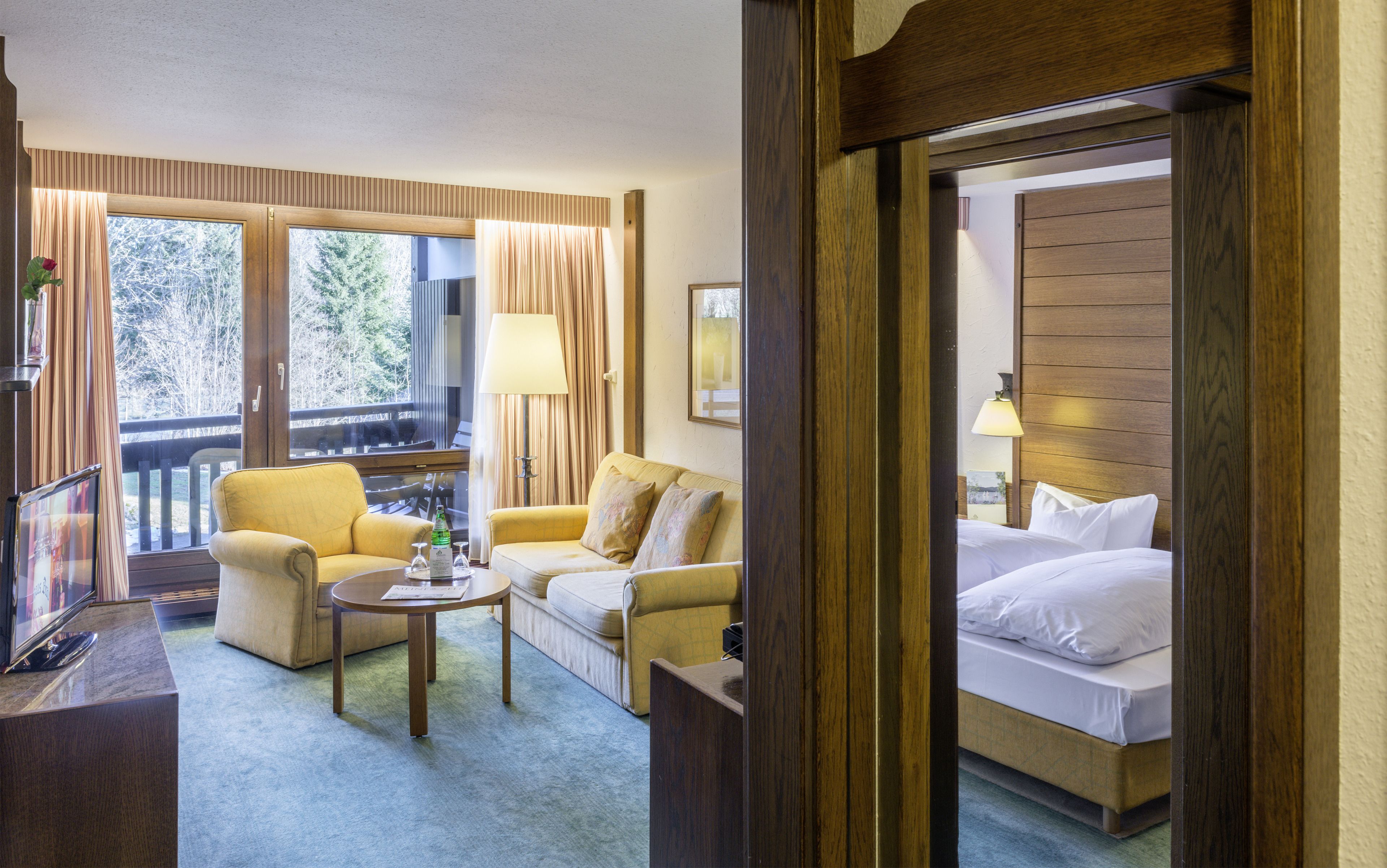 classic suite | living room | tv