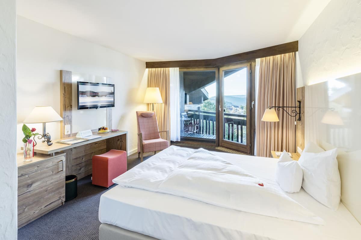 Komfort Einzelzimmer Südseite | 1 Schlafzimmer, Allergikerbettwaren, Minibar, Zimmersafe