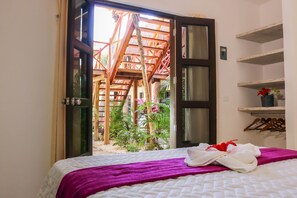 Standard Triple Room, Garden View | Premium bedding, individually decorated, individually furnished - Kin Ha Tulum Hotel (Tulum)