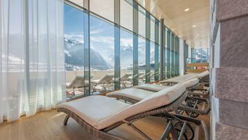 Behandlungsräume für Paare, Sauna, Whirlpool, Dampfbad