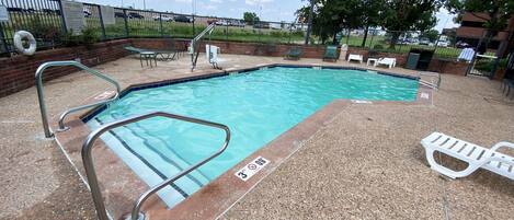 Seasonal outdoor pool