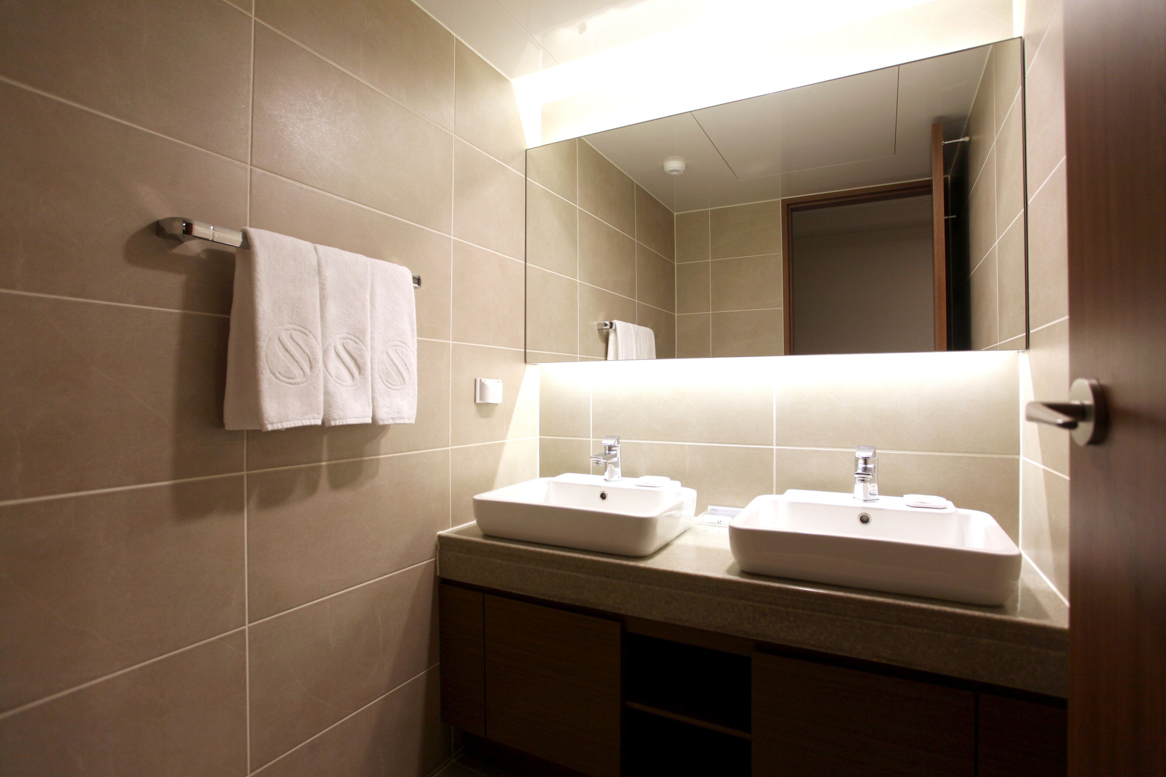 free toiletries, hair dryer, bathrobes, slippers