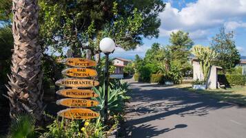 Overnattingsstedets uteområder