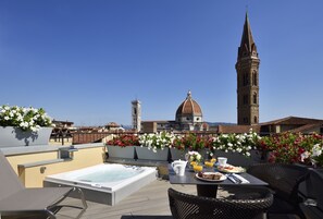Penthouse presidencial, 2 habitaciones, Terraza, torre | Vista desde la habitación