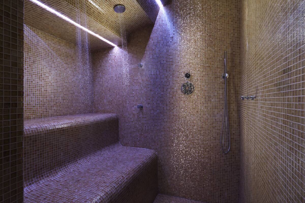 presidential penthouse, 2 bedrooms, terrace, tower | bathroom shower
