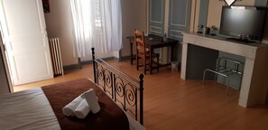 Individually decorated, desk, free WiFi, bed sheets