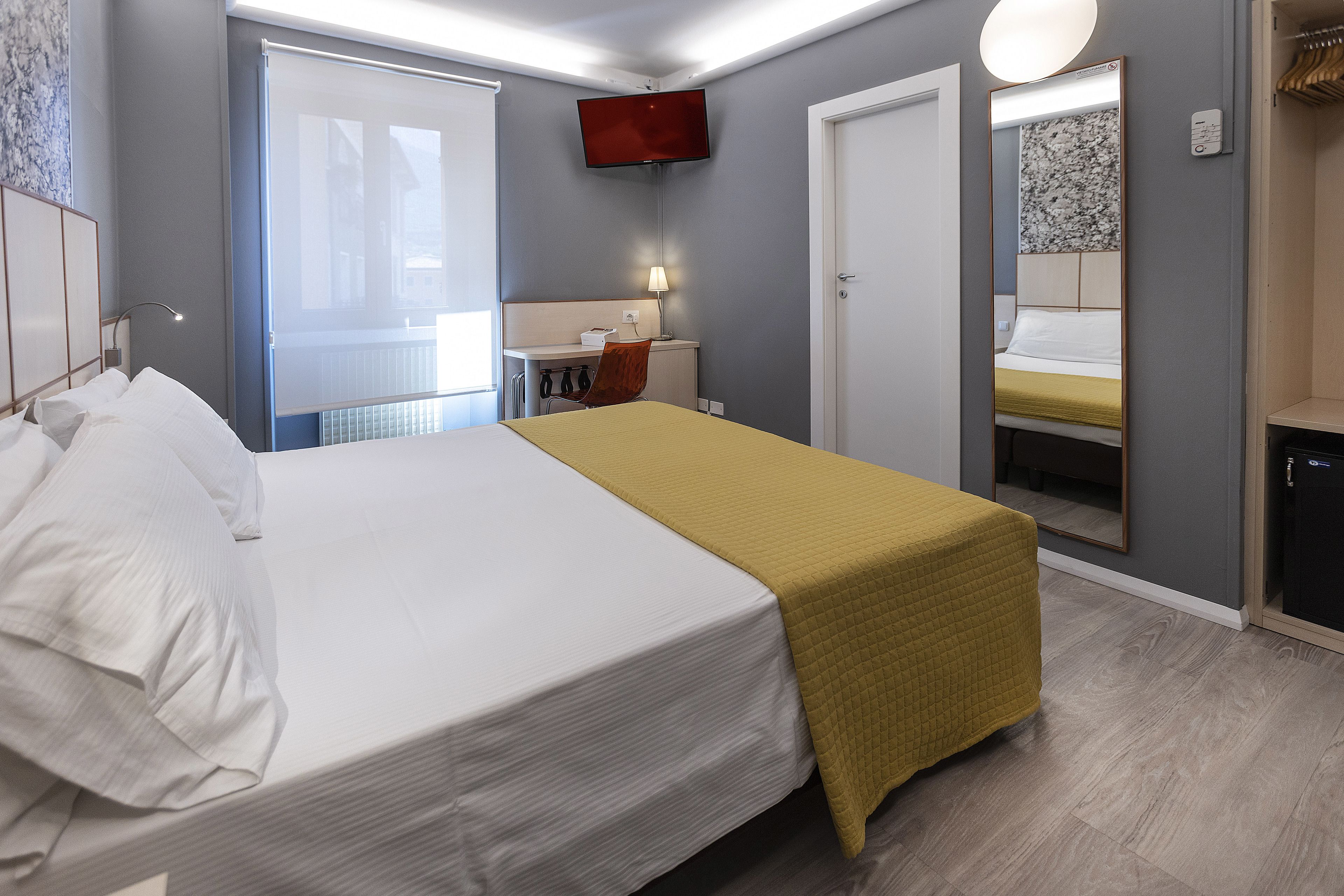 double or twin room | minibar, in-room safe, desk, blackout curtains