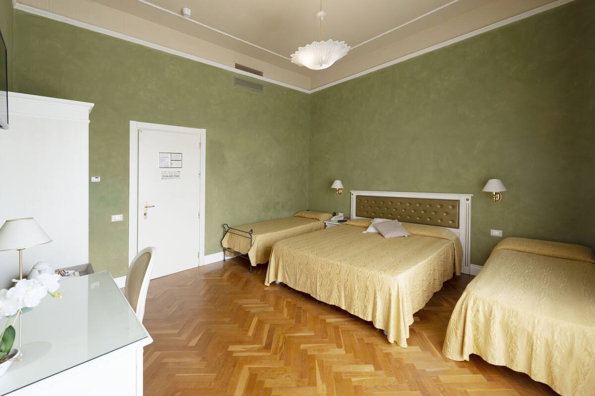 Comfort Quadruple Room | Premium bedding, memory-foam beds, minibar, in-room safe