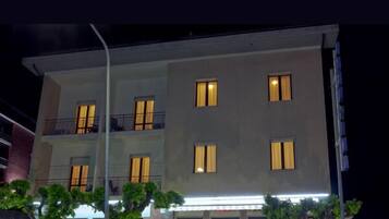 Fassade der Unterkunft