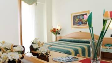 Double Room | Desk, blackout drapes, cribs/infant beds, free WiFi