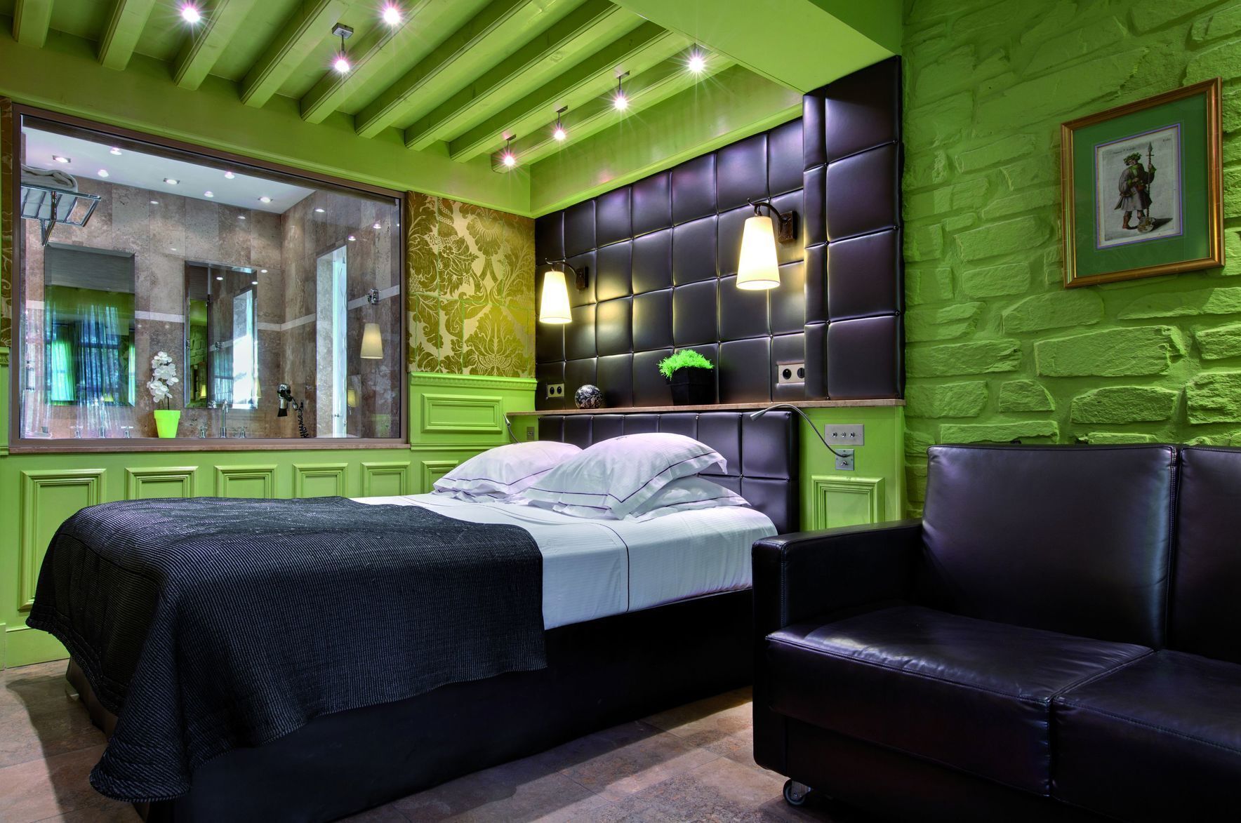 Premium bedding, in-room safe, individually decorated, desk