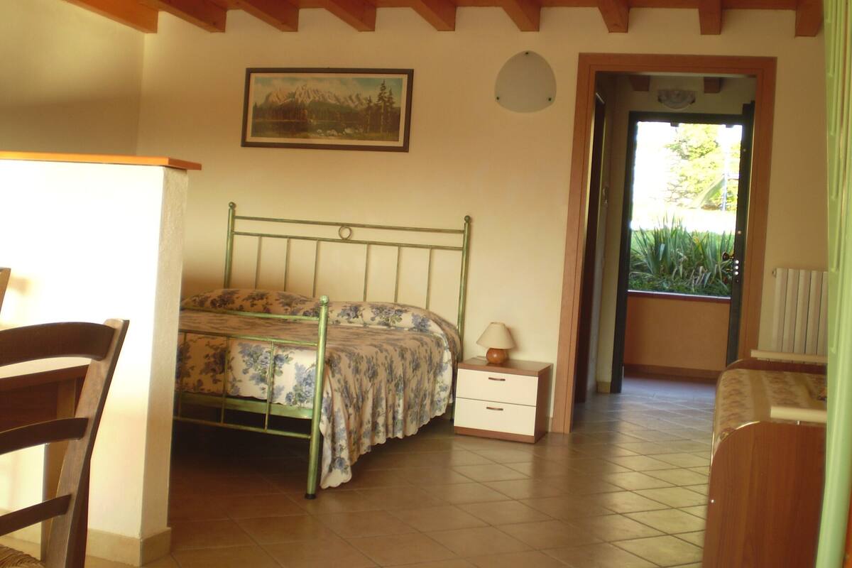 1 bedroom, memory-foam beds, blackout curtains, soundproofing