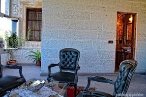 Luxury Suite, 1 King Bed, Terrace, City View | Terrace/patio - Urgup Inn Cave Hotel (Ürgüp)