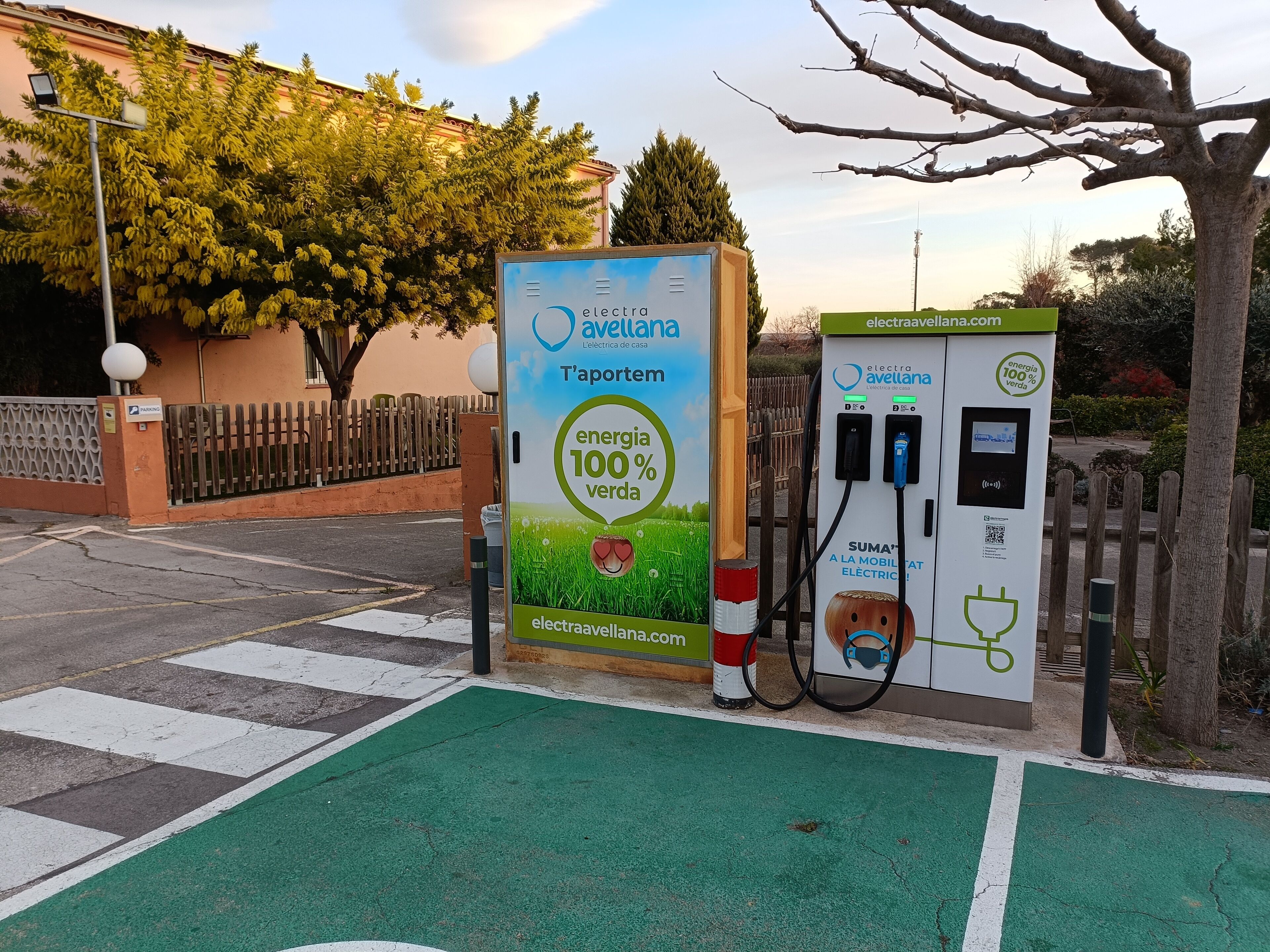 electric vehicle-charging station