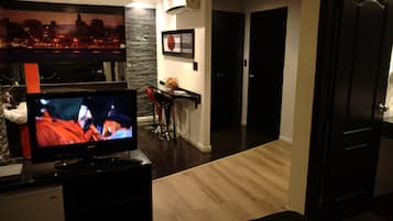 Luxury Room, Jetted Tub (Only adults) | Pillow-top beds, minibar, in-room safe, laptop workspace