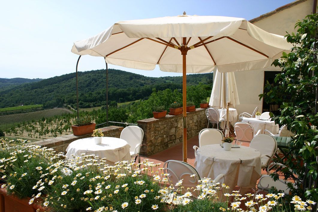 Utendørs bankettområde