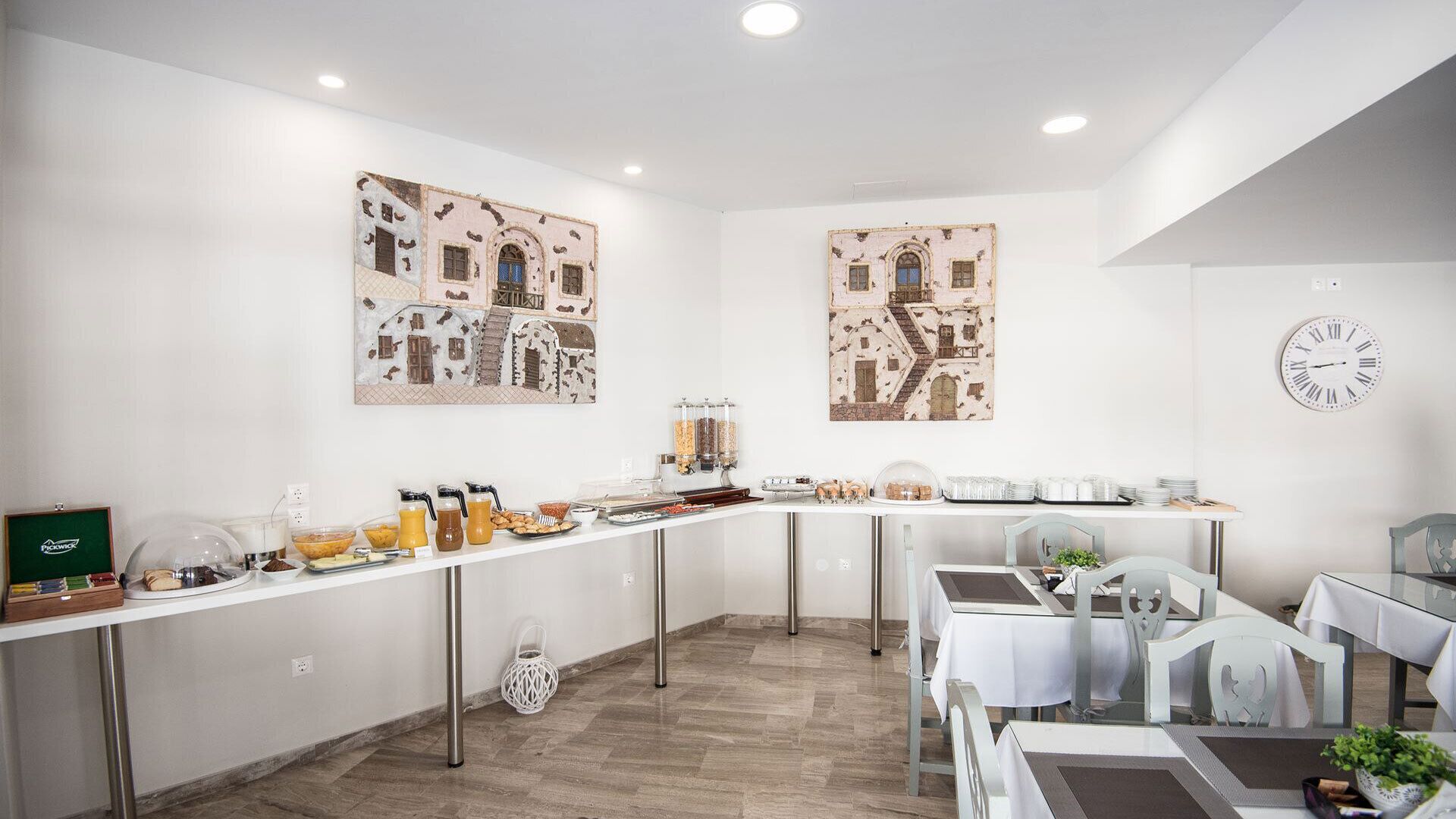 daily buffet breakfast (eur 12 per person)