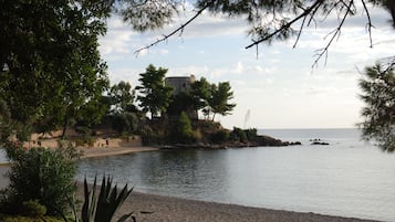 Private beach, 2 beach bars