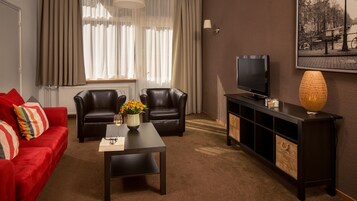 Televisión LCD 102 cm con canales de televisión por cable, televisión