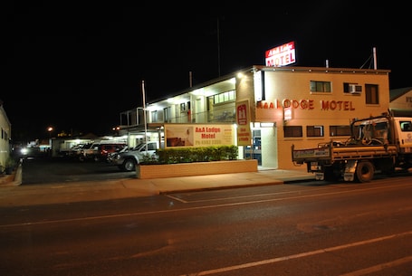 Front of property - evening/night