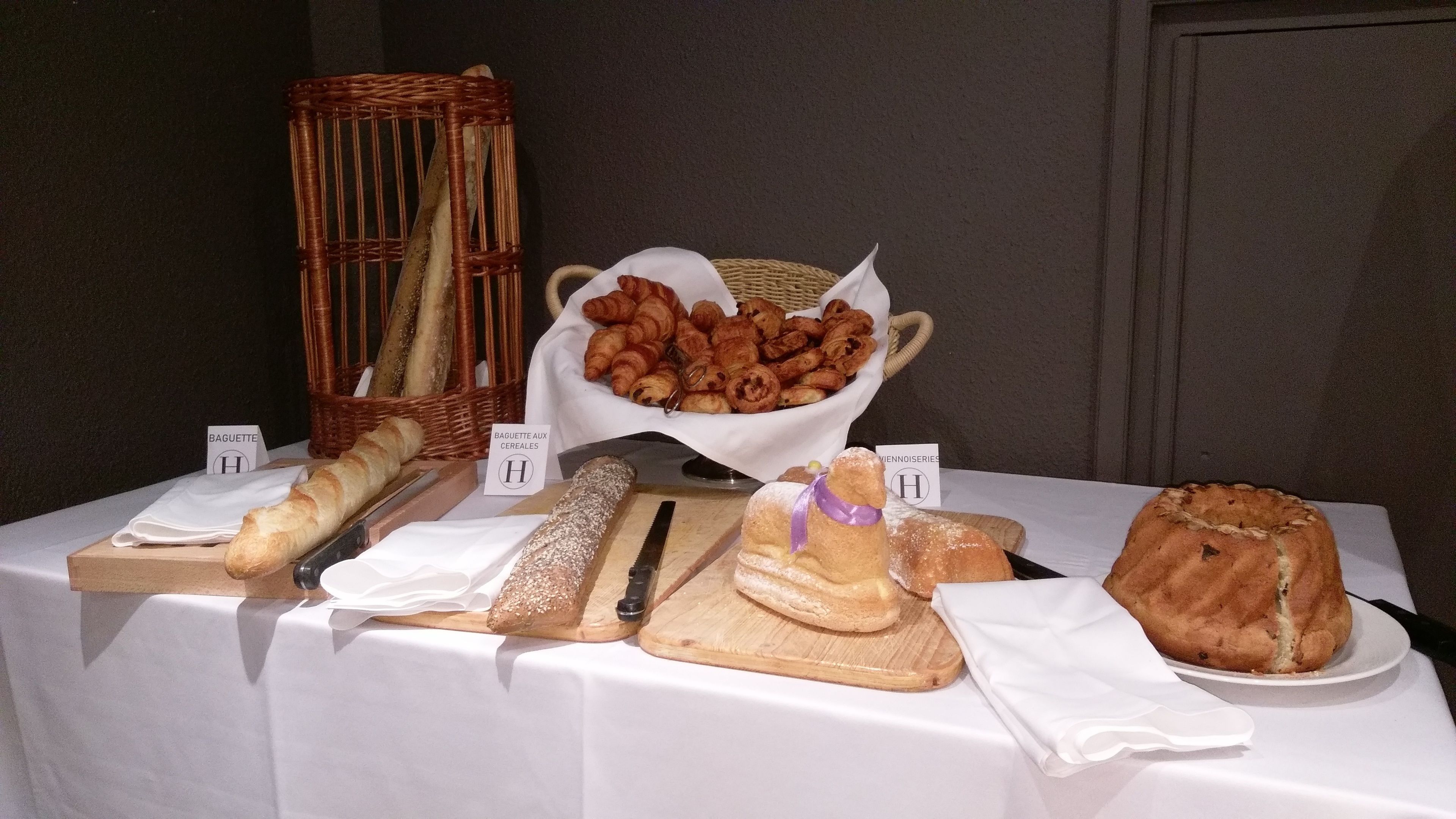 daily buffet breakfast (eur 15 per person)