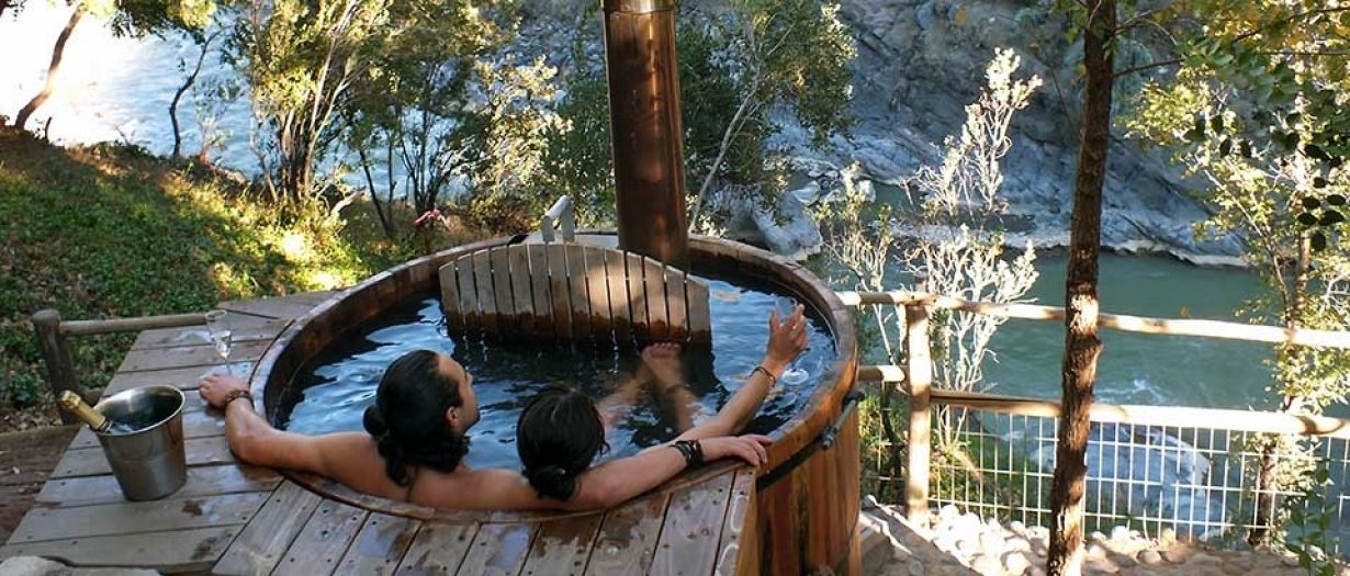 Hot tub, reflexology