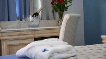 Superior-Apartment, 1 Schlafzimmer, Gartenblick | Pillowtop-Betten, Zimmersafe, individuell dekoriert