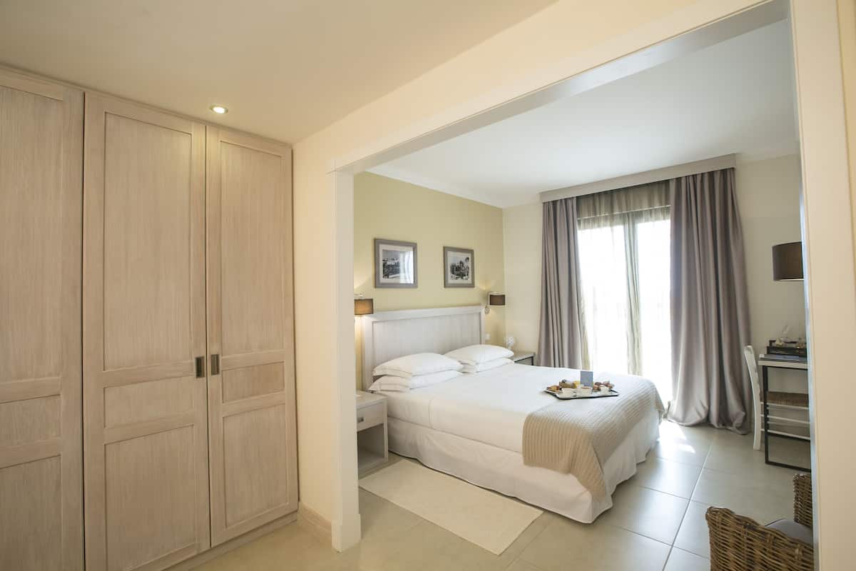 Junior Double Room, 1 Bedroom, Balcony, Partial Sea View | View from room