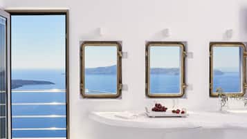 Quarto casal superior (Caldera View) | Vista do quarto