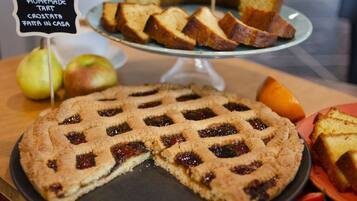 Daily buffet breakfast (EUR 10 per person)