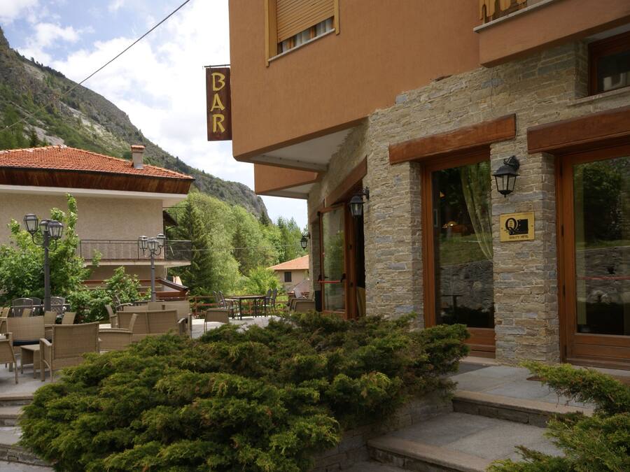 Entrée de l’hébergement