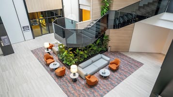 Sala de estar en el lobby