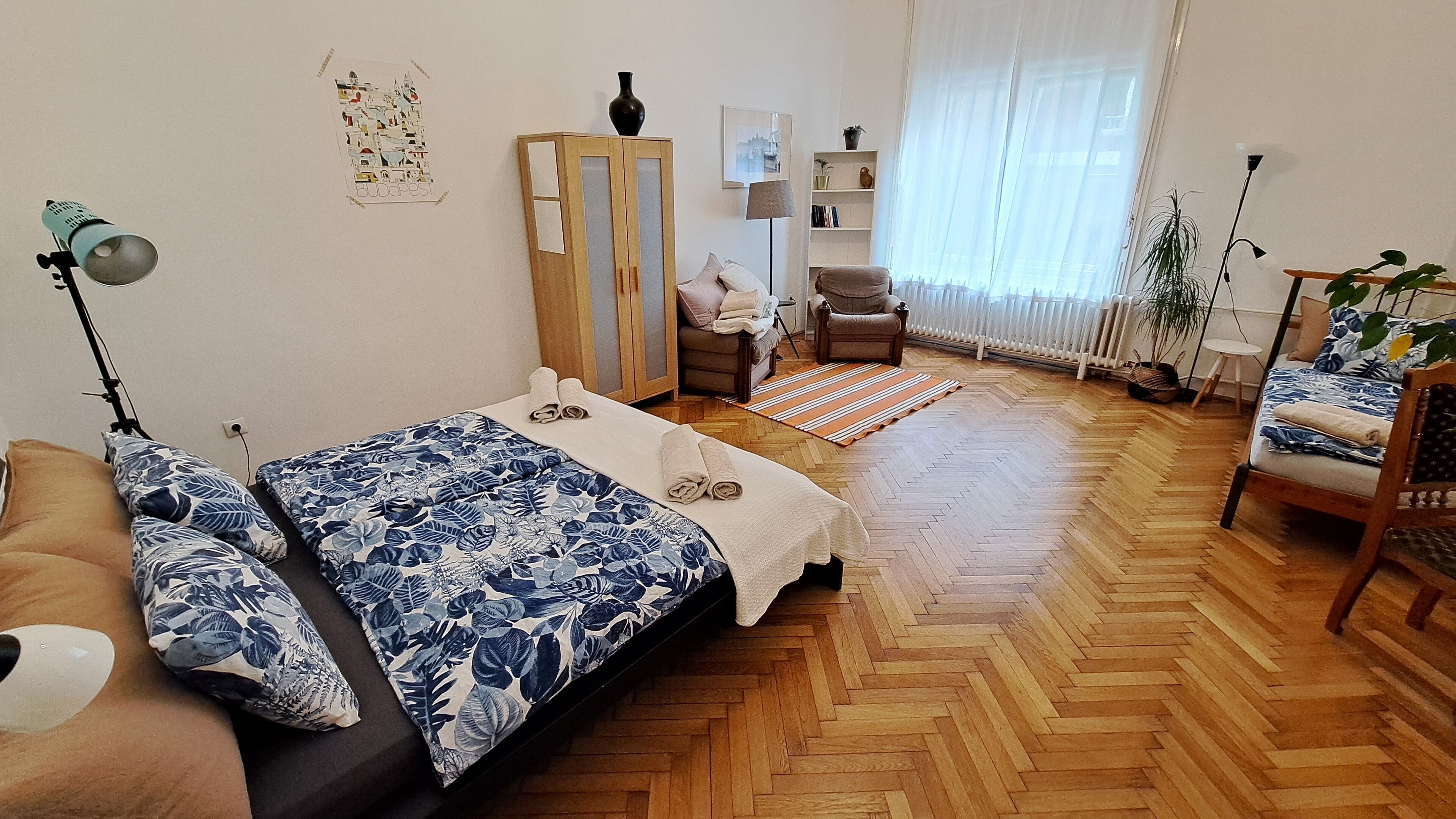 Individually decorated, individually furnished, blackout drapes