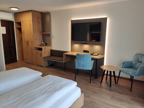 Literie hypoallergénique, minibar, bureau, chambres insonorisées