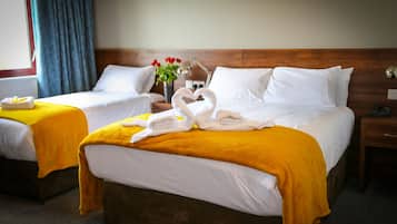 Desk, iron/ironing board, free WiFi, bed sheets