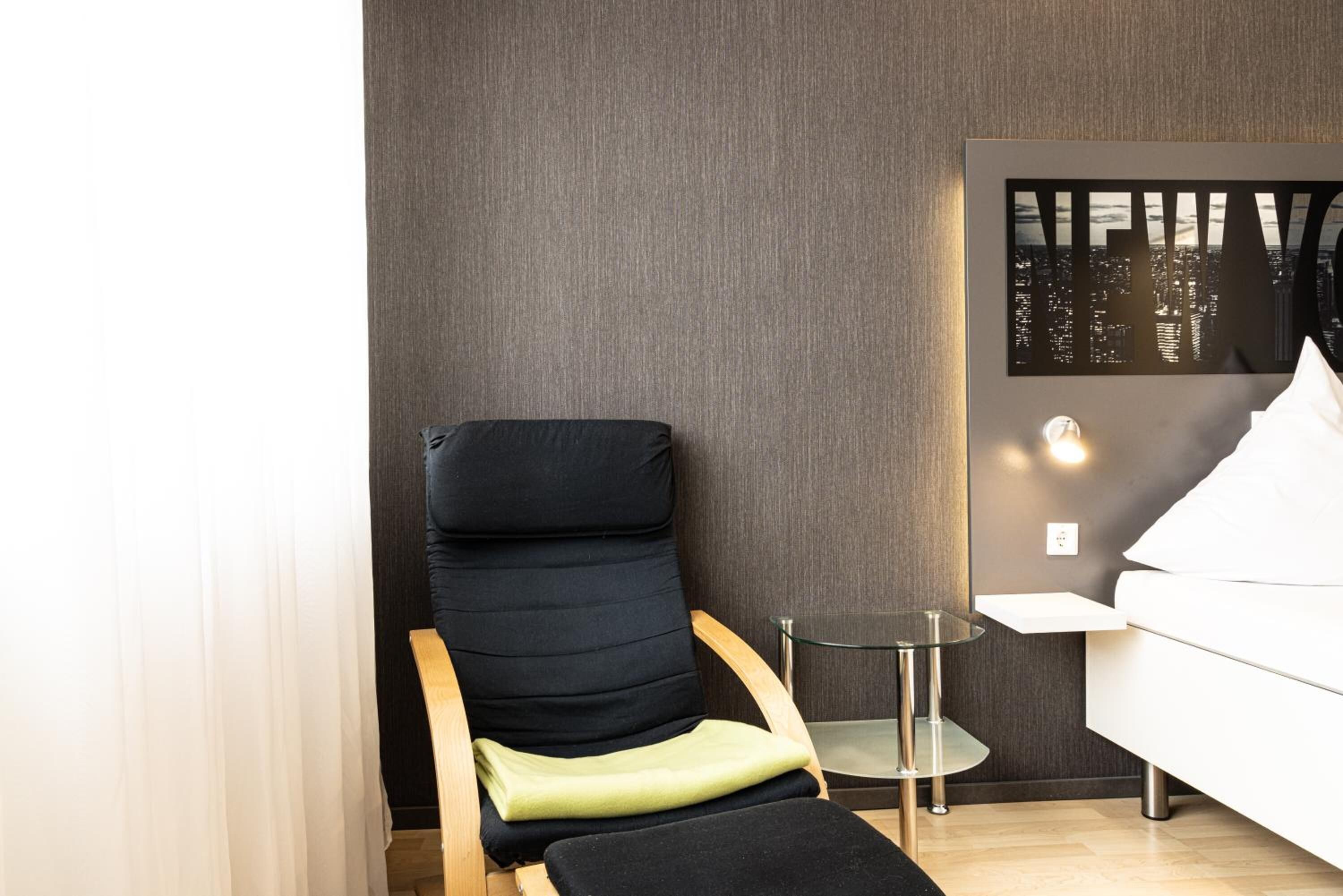 Individually decorated, individually furnished, soundproofing