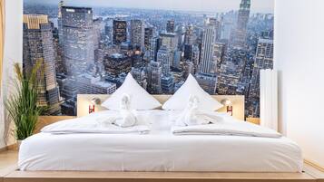 Individually decorated, individually furnished, soundproofing