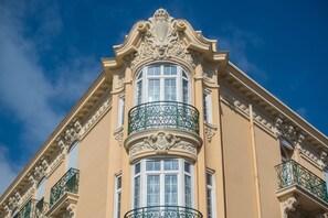 Overnatningsstedets facade