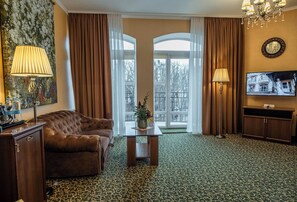 Dobbeltrom – deluxe | Utsikt til park