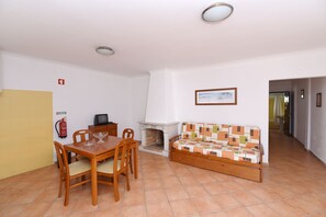 Standard Villa, 2 Bedrooms | Living room | TV - Monte dos Avós Village - Pets Friendly (Tavira)