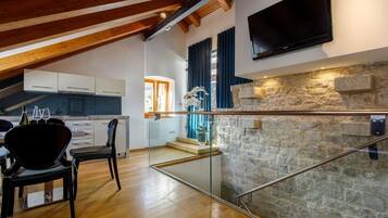 Superior Apartment, Terrace | Living area