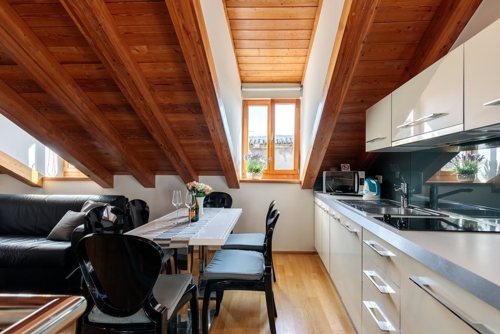 superior apartment, terrace | private kitchen