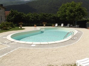 Seasonal outdoor pool